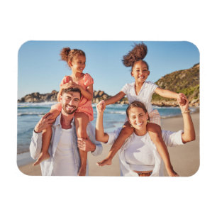 Magnet Flexible Souvenirs de Famille Photo Personnalisée