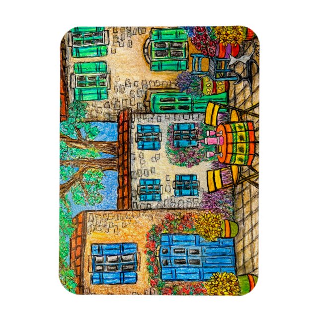 Magnet Flexible Souvenirs de Provence Aimant flexible (Vertical)