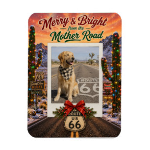 Magnet Flexible Souvenirs de vacances personnalisés sur la route 6