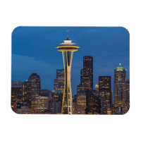 Space Needle et le centre de Seattle