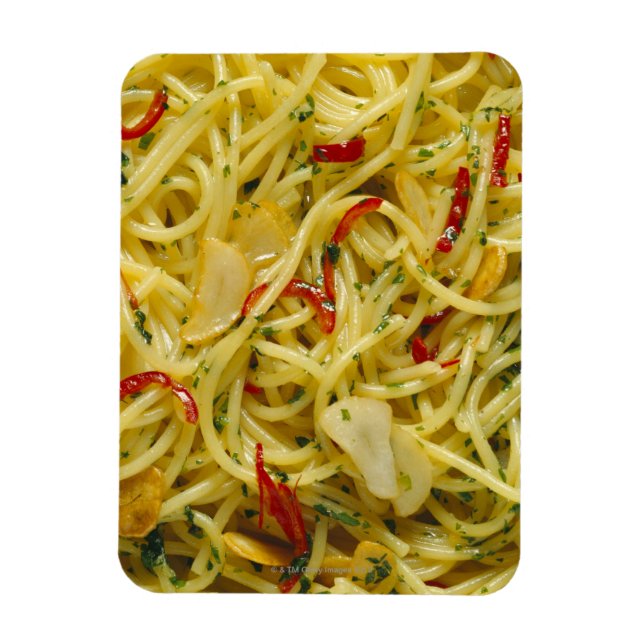 Magnet Flexible Spaghetti Aglio ; Olio et Peperoncino (Vertical)