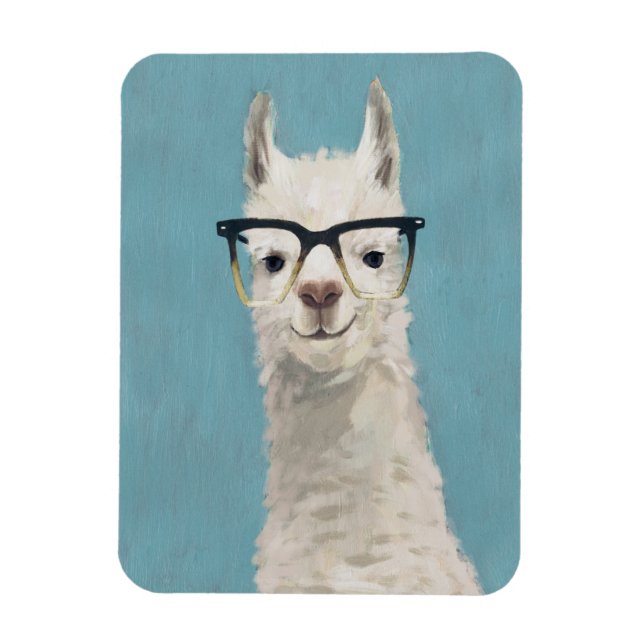 Magnet Flexible Spécifications Llama - Carré (Vertical)