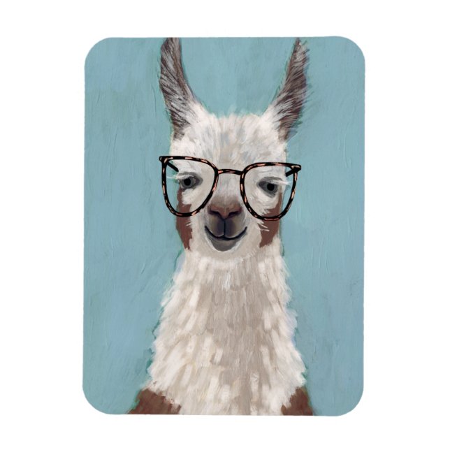 Magnet Flexible Spécifications Llama - Lunettes surdimensionnées (Vertical)