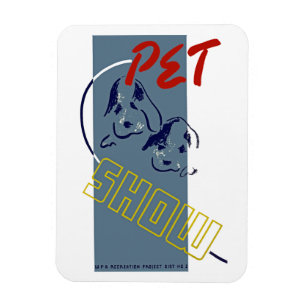 Magnet Flexible Spectacle des animaux