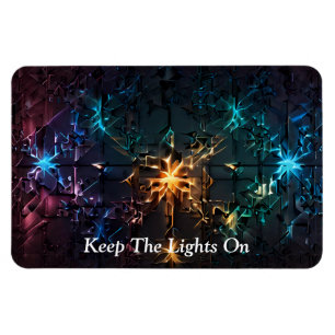 Magnet Flexible Spectacle lumineux Futuriste au laser spatial