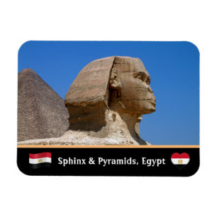 Magnet Flexible Sphinx, Pyramids, Cairo & Ancient Egypt/UNESCO