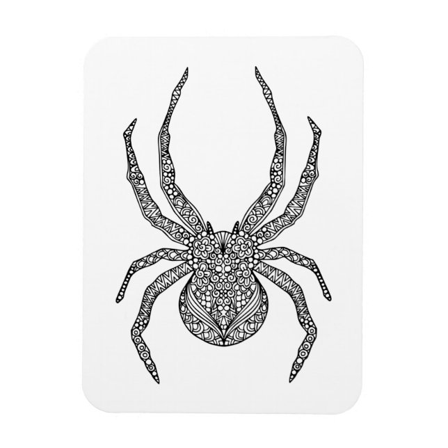 Magnet Flexible Spider Doodle (Vertical)
