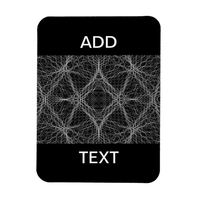 Magnet Flexible Spider Web Abstrait (Vertical)