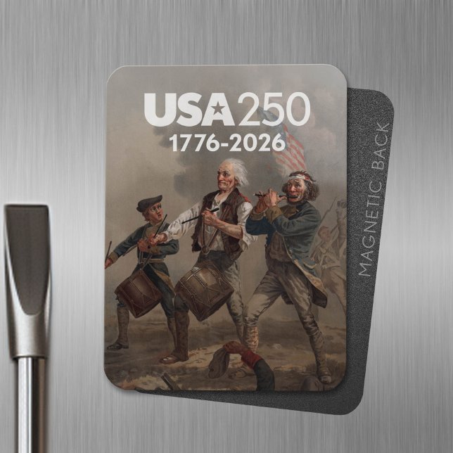 Magnet Flexible Spirit of 76 - 250e anniversaire de l'Amérique (Spirit of 76 Magnet - Celebrate America)
