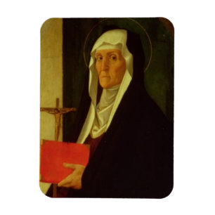 Magnet Flexible St Clare, c.1485-90 (tempera sur le panneau)