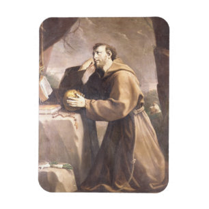 Magnet Flexible St Francis d'Assisi à la prière