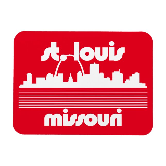 Magnet Flexible St. Louis Missouri (Horizontal)