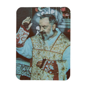 Magnet Flexible St. Padre Pio de Pietrelcina Le Prêtre Séraphique