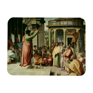 Magnet Flexible St Paul prêchant à Athènes (bande dessinée pou