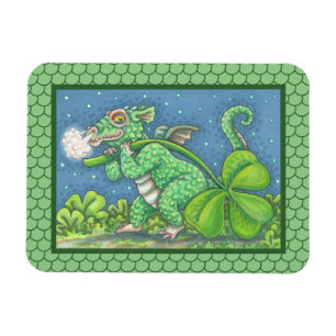 MAGNET FLEXIBLE ST. PETIT DRAGON IRLANDAIS DE LA JOURNÉE DE PATRIC