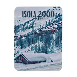 Magnet Flexible Station de ski Isola 2000