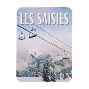 Magnet Flexible Station de ski Les Saisies