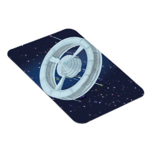 Magnet Flexible Station spatiale