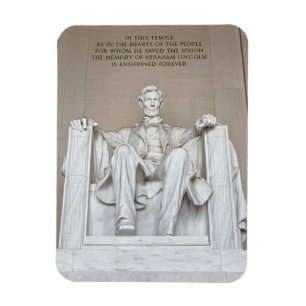 Magnet Flexible Statue d'Abraham Lincoln