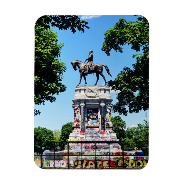 Magnet Flexible Statue de Robert E. Lee (Vertical)
