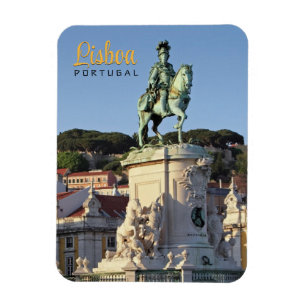 Magnet Flexible Statue équestre du roi José I, Lisbonne