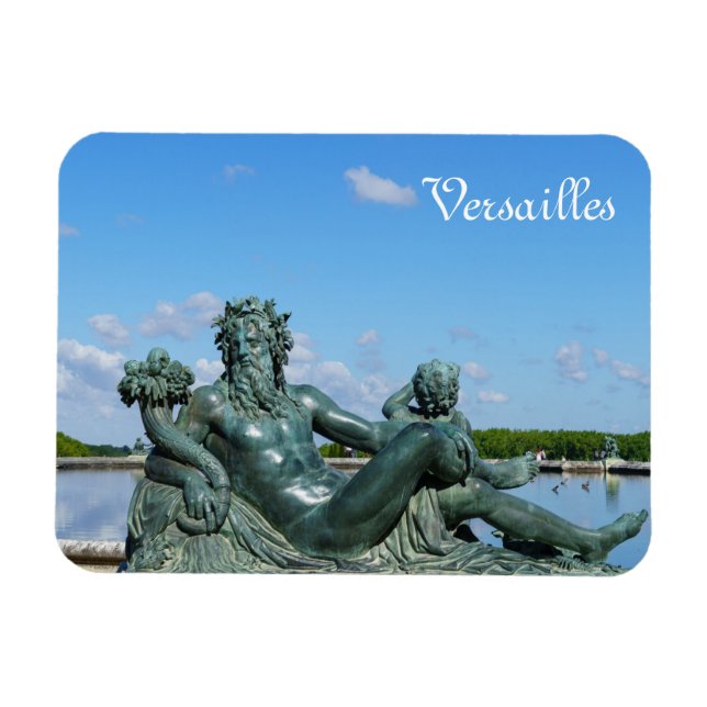 Magnet Flexible Statue La Loire dans le jardin du château de Versa (Horizontal)