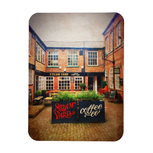 Magnet Flexible Steam Yard Coffee (Vertical)