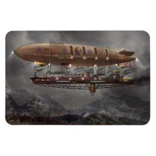 Magnet Flexible Steampunk - Dirigeable - Airship Maximus