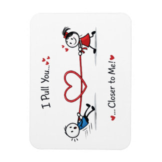 Magnet Flexible Stickman Tug of Love