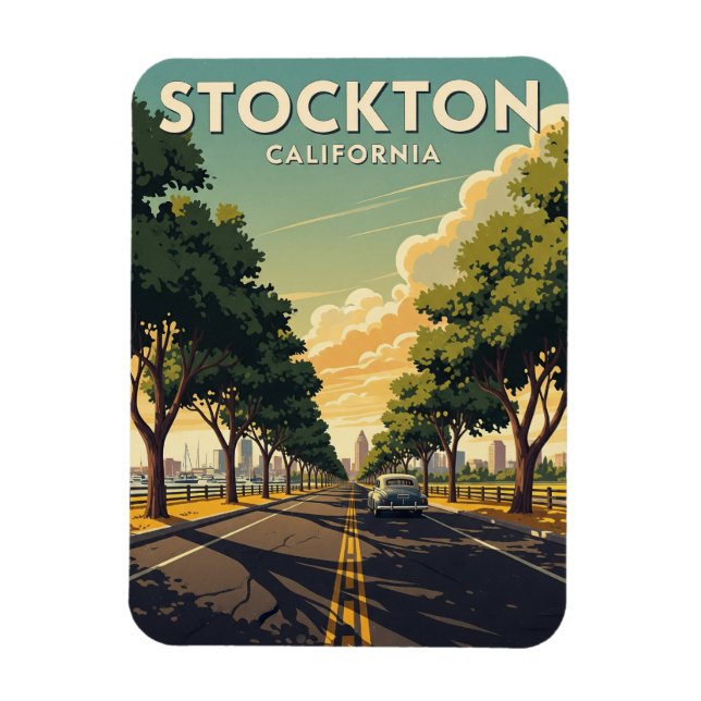 Magnet Flexible Stockton California Central Valley (Vertical)