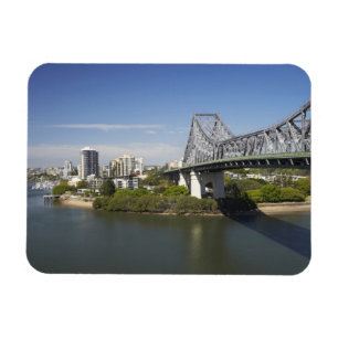 Magnet Flexible Story Bridge, Brisbane River et Kangaroo