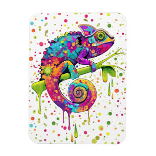 Magnet Flexible Style d'aquarelle des teintures Chameleon