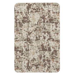 Magnet Flexible Style Désert Camouflage Numérique Décor Beige