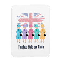 Magnet Flexible Style et grâce intemporels - RIP Queen Elizabeth I