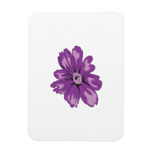 Magnet Flexible Style Fille, Aubergine Légère, Cèdre Blanchi