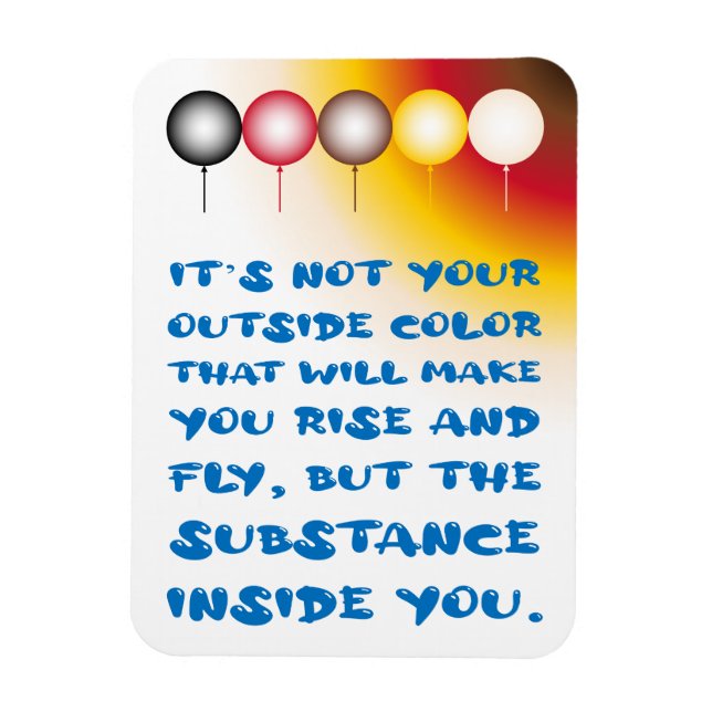 Magnet Flexible Substance interne d'une couleur externe (Vertical)