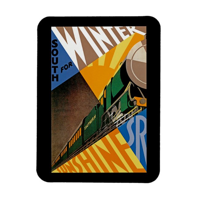 Magnet Flexible Sud Pour Le Soleil D'Hiver (Vertical)