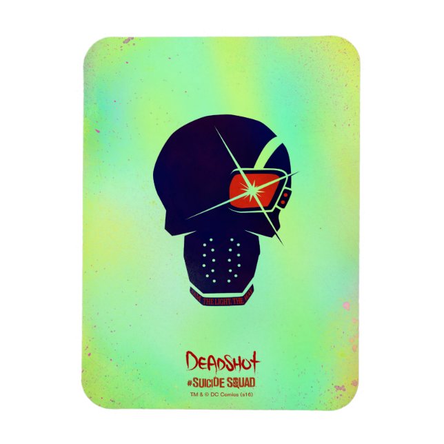 Magnet Flexible Suicide Squad | Deadshot Head Icon (Vertical)