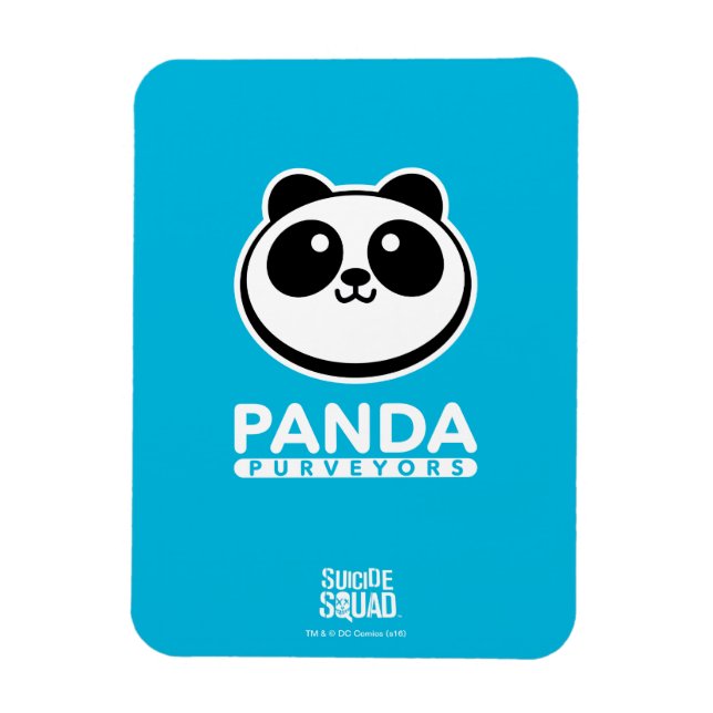 Magnet Flexible Suicide Squad | Logo de Panda Purveyor (Vertical)