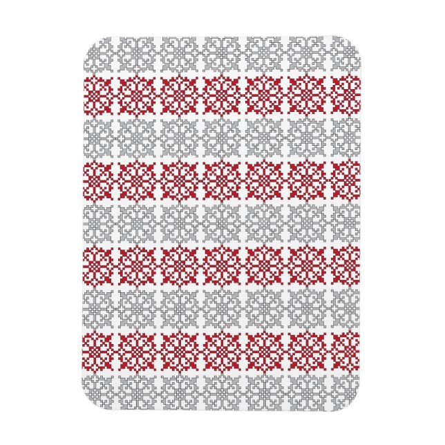Magnet Flexible SUN traditionnel letton motif géométrique I (Vertical)