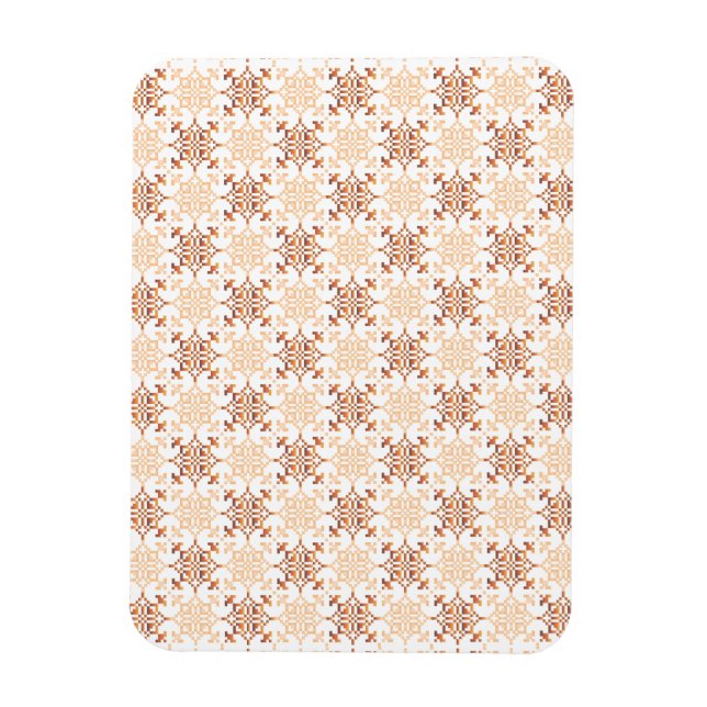 Magnet Flexible SUN traditionnel letton motif géométrique VII (Vertical)