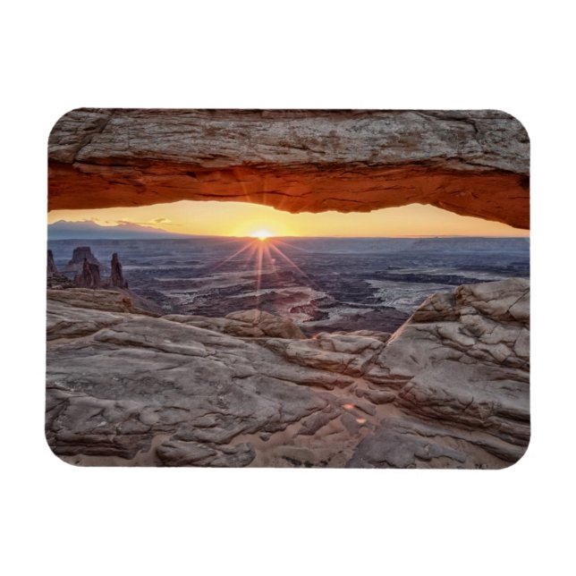 Magnet Flexible Sunrise at Mesa Arch, parc national canyonien (Horizontal)