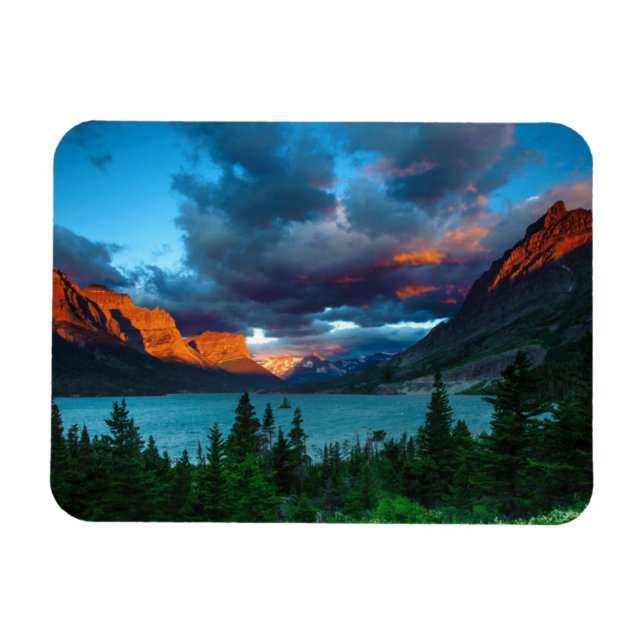 Magnet Flexible SunRise au lac St. Mary (Horizontal)