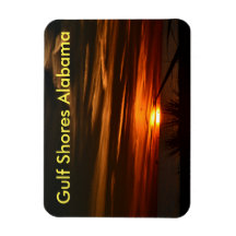 Sunset de la côte du Golfe