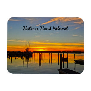 Magnet Flexible Sunset Landing Skull Creek Boathouse Hilton Head