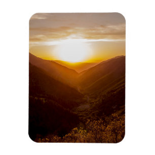 Magnet Flexible Sunset Over Mountains