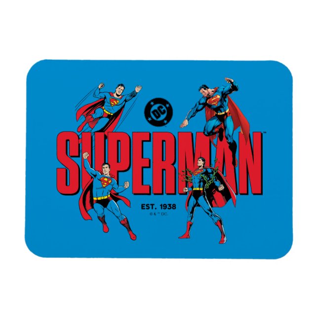 Magnet Flexible Superman Legends Forever Graphic (Horizontal)
