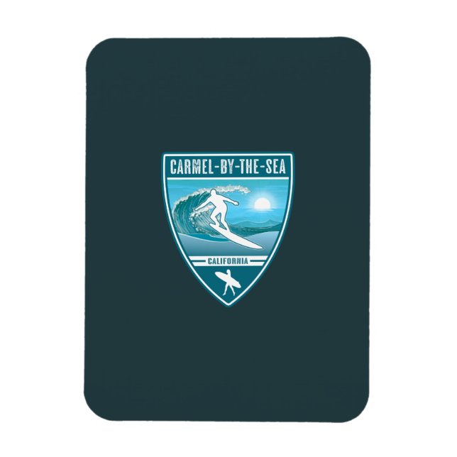 Magnet Flexible Surf Carmel-By-The-Sea Californie (Vertical)
