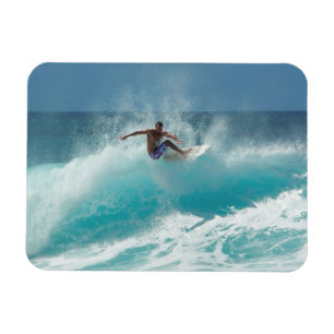 Magnet Flexible Surfer sur un grand aimant de rectangle de vague