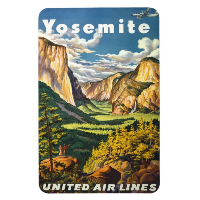 Magnet Flexible Survol de la Sierra Nevada (Vertical)